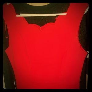 Red dress brand new